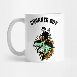 Sharker Boy Cool Shark Mug